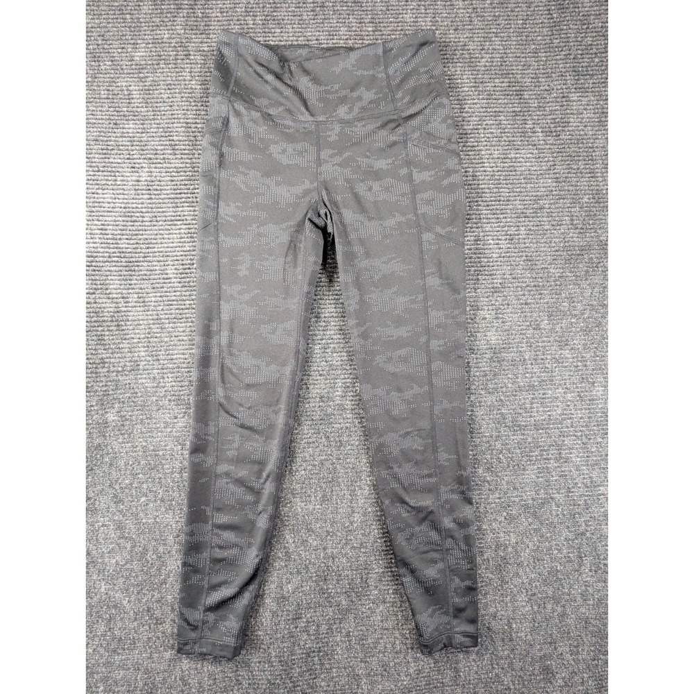 Mondetta Performance + Luxury Leggings Womens‎ Medium Gray Camouflage Stretch